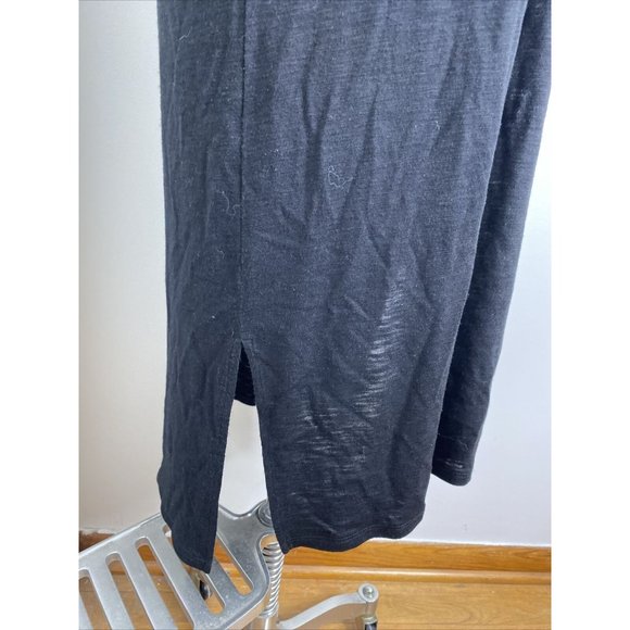 Madewell Maxi Dress Size L Black Tank Sleeveless Round Neck Long - Picture 6 of 9